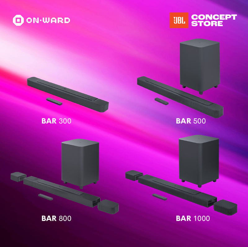 MEET THE NEW JBL SOUNDBARS OnWard PH