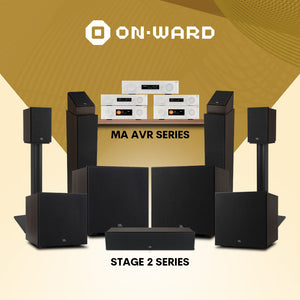 Experience the Power of Sound: with JBL Stage 2 Series and MA AVRs