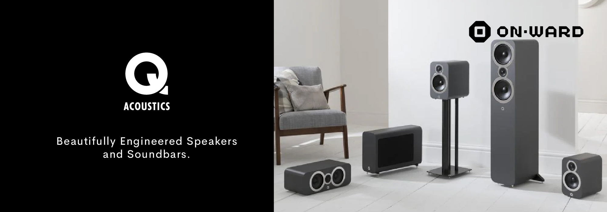 Q Acoustics 5040 Floorstanding Speakers; Pair - The Music Room