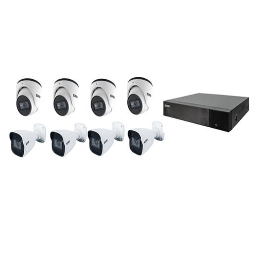 VIMAR ELVOX 8pcs 2 MPx camera