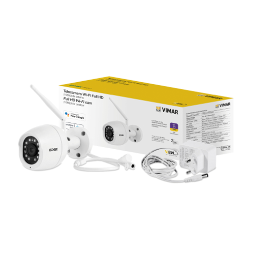 VIMAR ELVOX CCTV: Bullet Wi-Fi cam - Full-HD 1080p 4mm