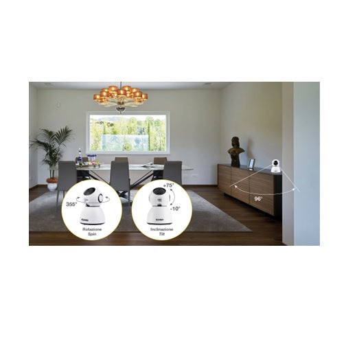 VIMAR ELVOX CCTV: PT Wi-Fi Full-HD cam - 1080p 4mm
