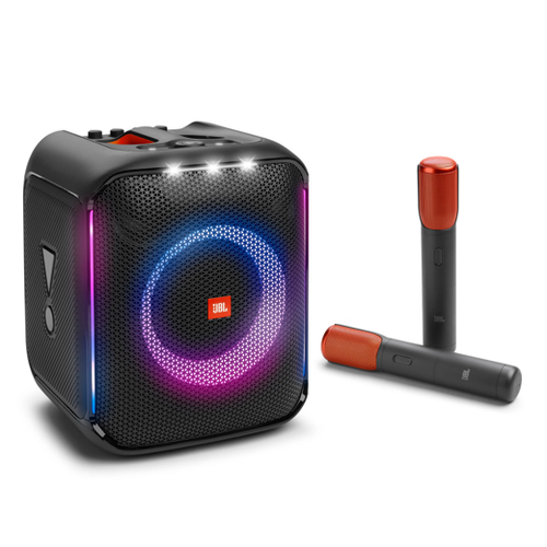 JBL Partybox Encore Portable party speaker included digital wireless mics