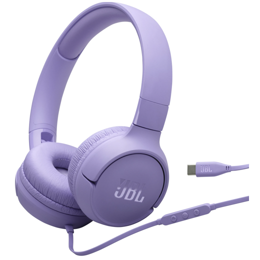 JBL Tune 520C USB-C Hi-Res wired On-ear headphones