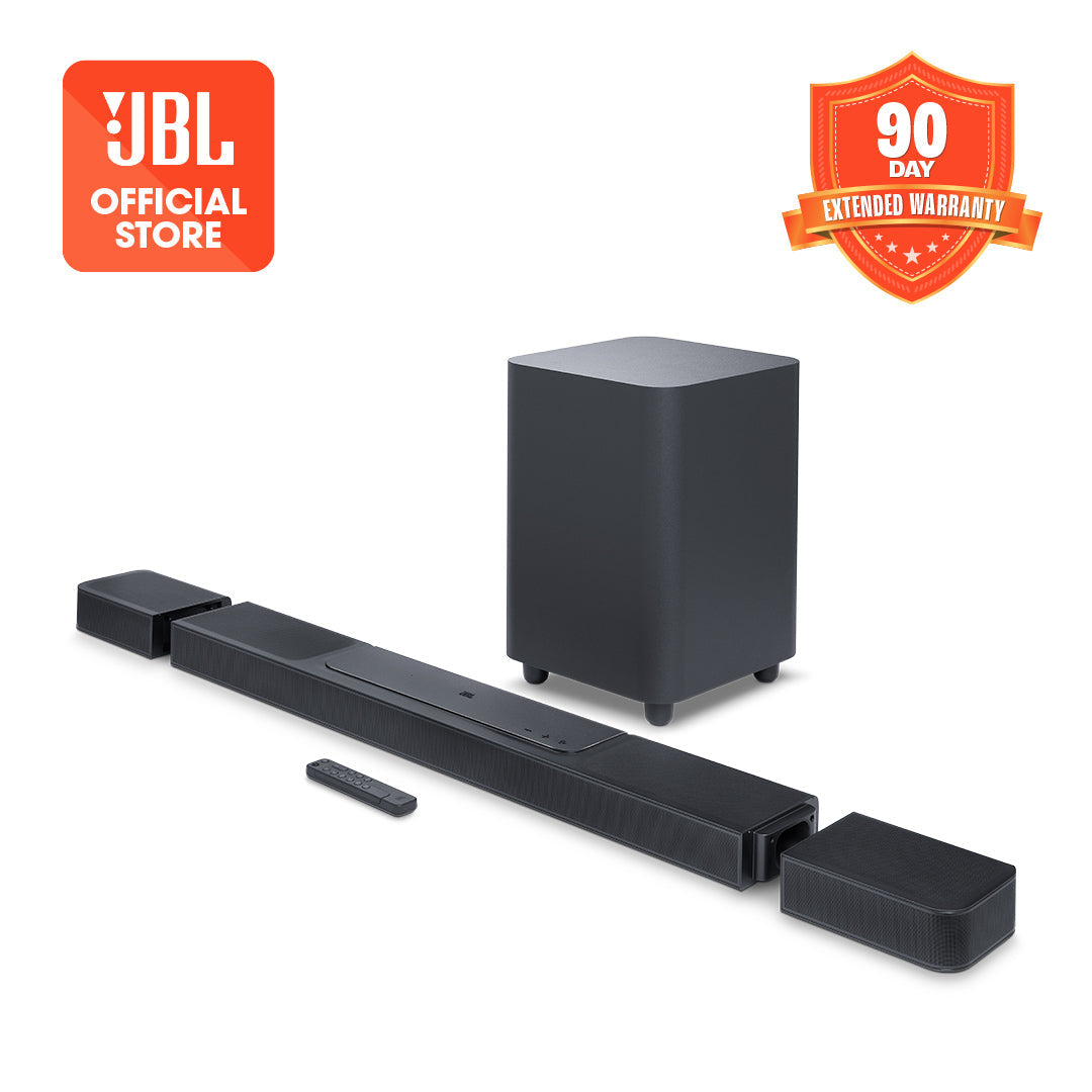 JBL Bar 1300 11.1.4-channel soundbar with detachable surround speakers MultiBeam™