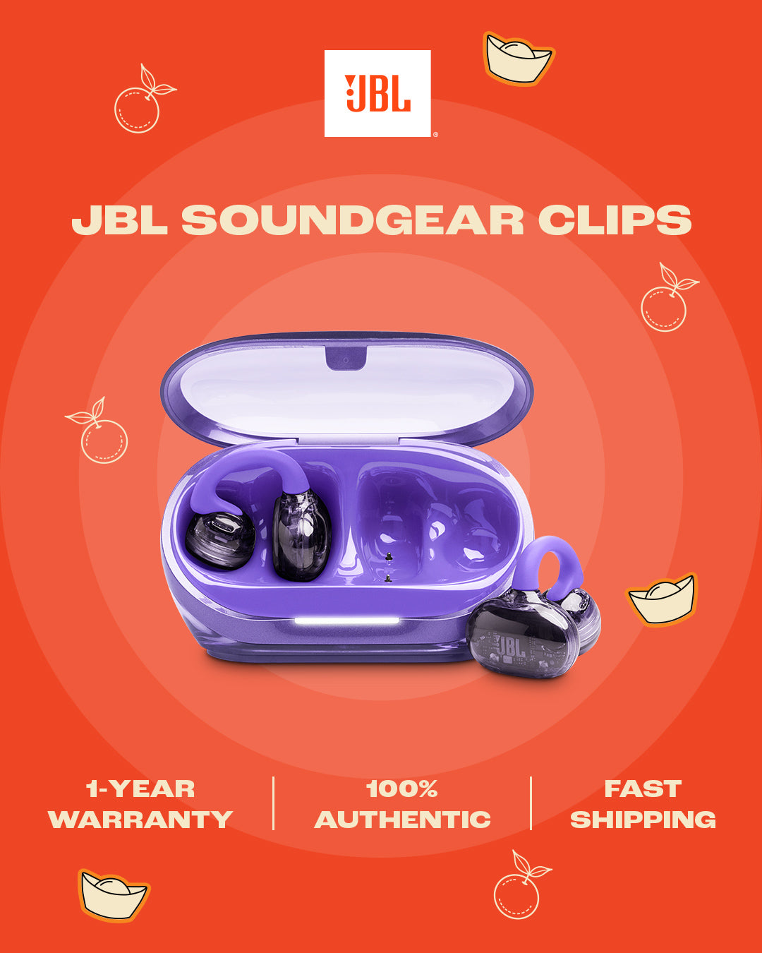 JBL Soundgear Clips