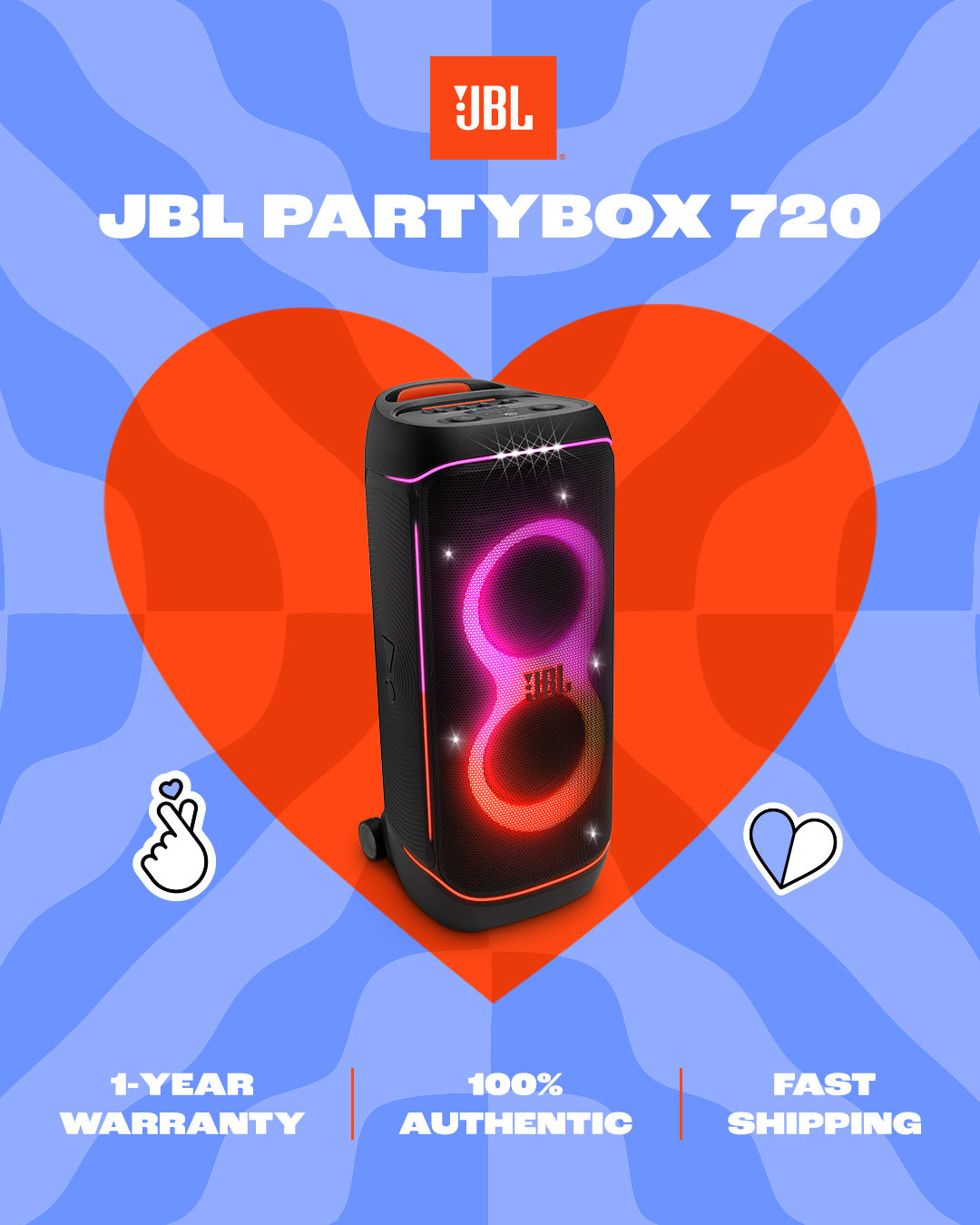 JBL Partybox 720 Bluetooth Party Speaker