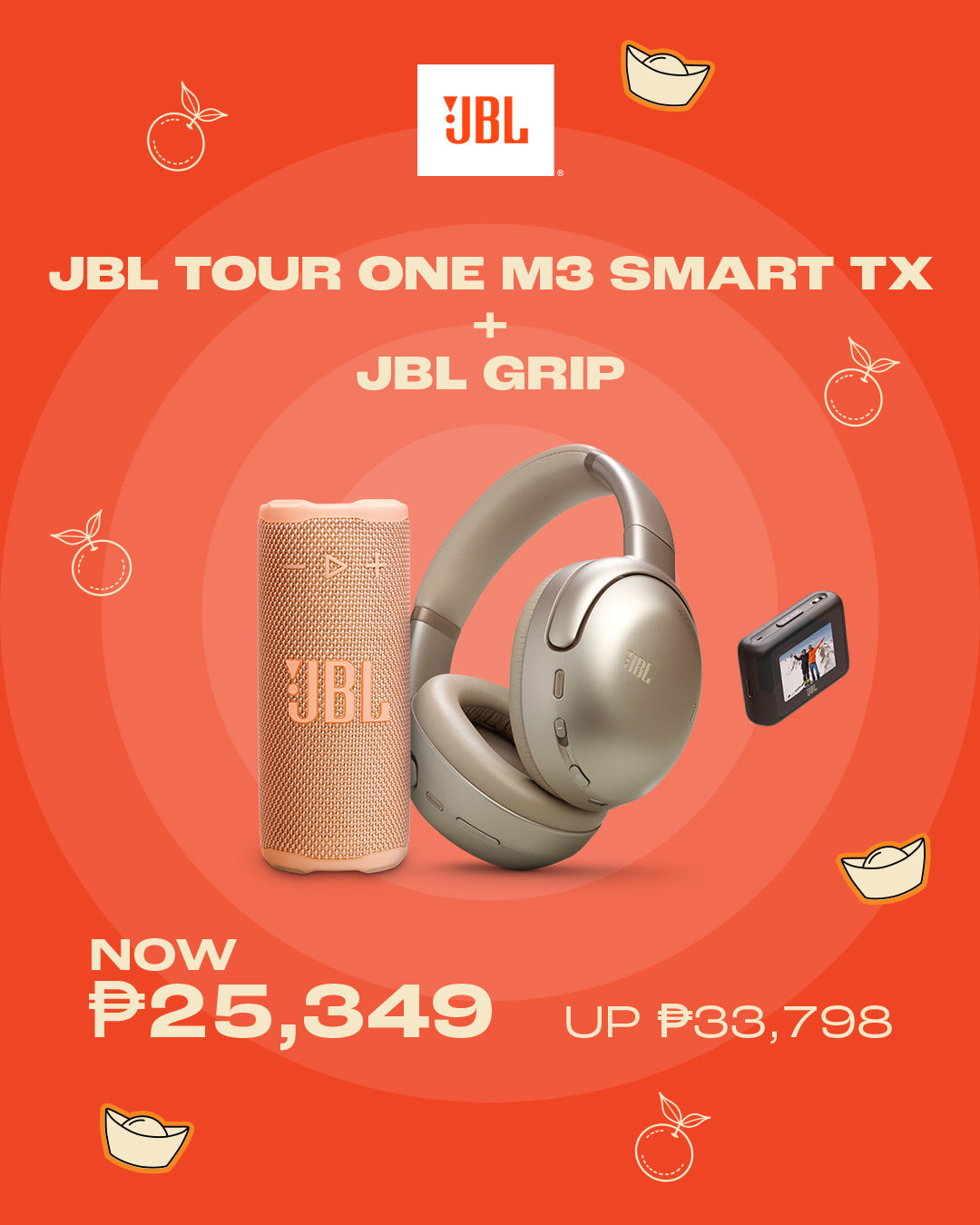 JBL TOUR ONE M3 SMART TX + JBL GRIP