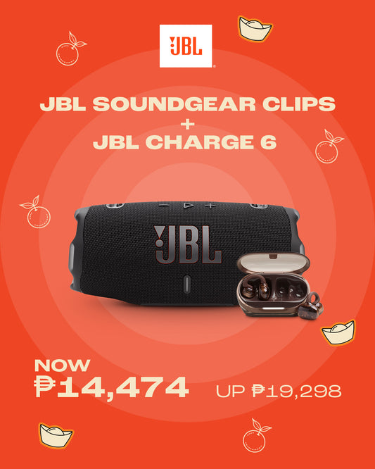 JBL SOUNDGEAR CLIPS + JBL CHARGE 6