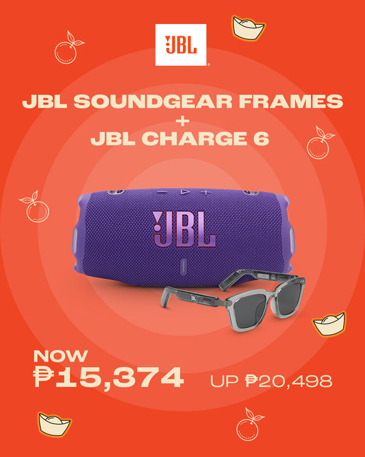 JBL CHARGE 6 + JBL SOUNDGEAR FRAMES