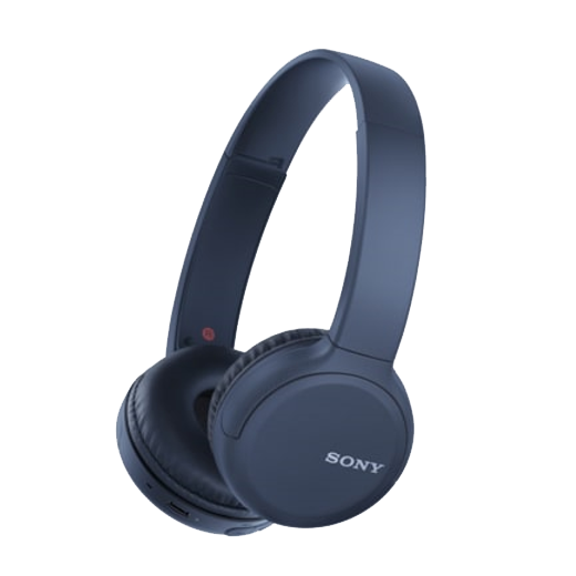  Sony WH-CH520 Wireless Headphones Bluetooth On-Ear Headset with  Microphone, Blue New : Everything Else