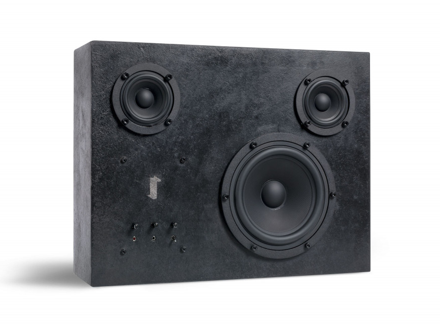 Transparent Speaker Steel