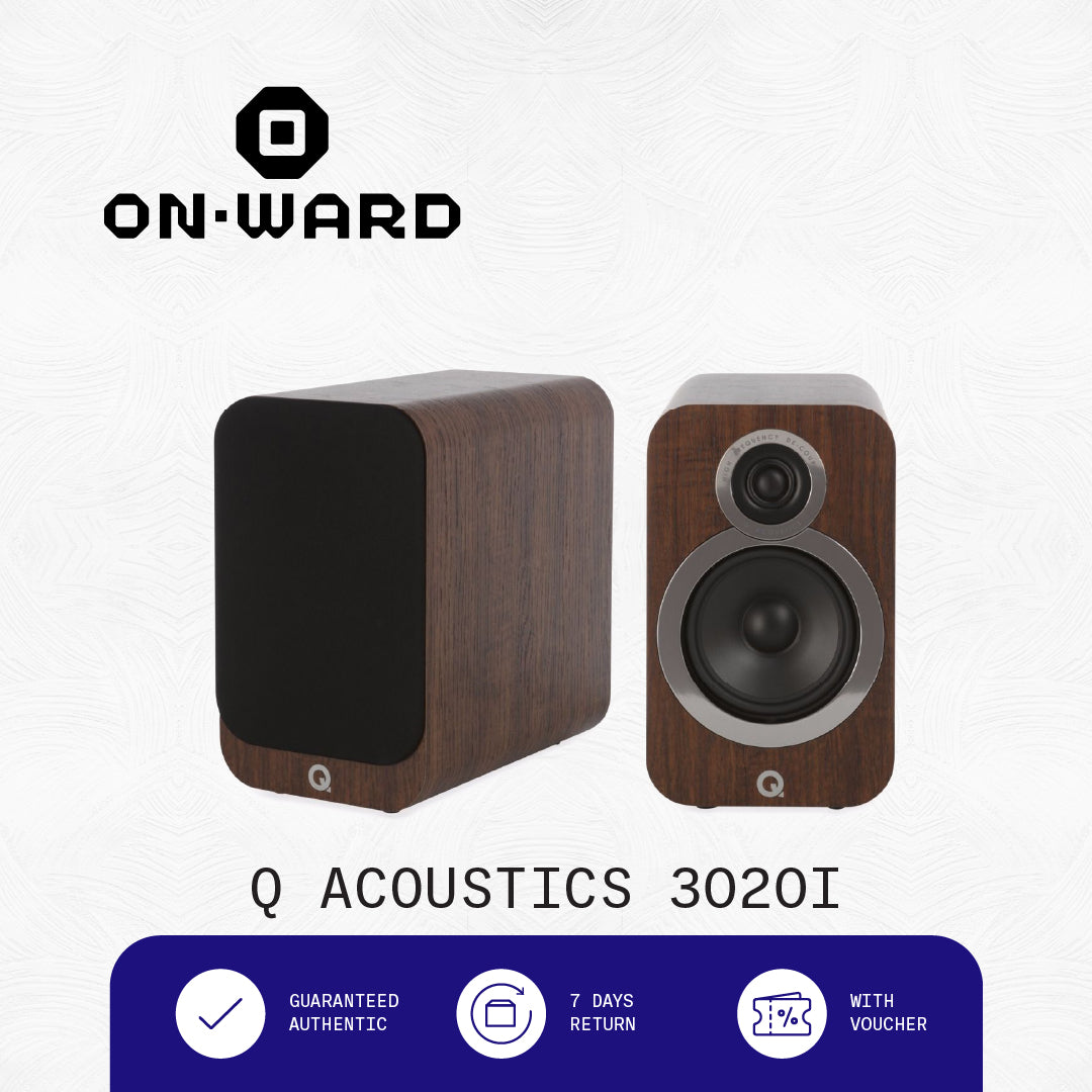 Q Acoustics 3020i Bookshelf Speaker Pair